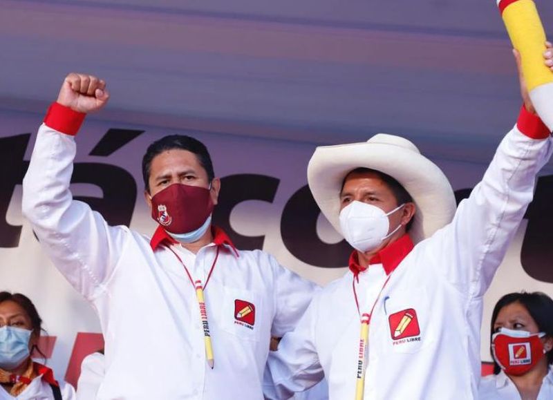 Anuncian participación de Castillo y Cerrón en Congreso Nacional de Perú Libre