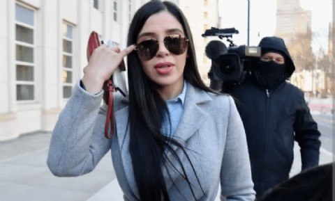 Filtraron fotografías de Emma Coronel, esposa de "El Chapo", desde la prisión de Texas