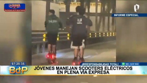 Imprudencia y falta de control: scooters eléctricos desatan preocupación en Lima