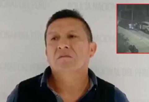 Detienen a uno de los presuntos ladrones que asaltaron al hijo de Dina Boluarte