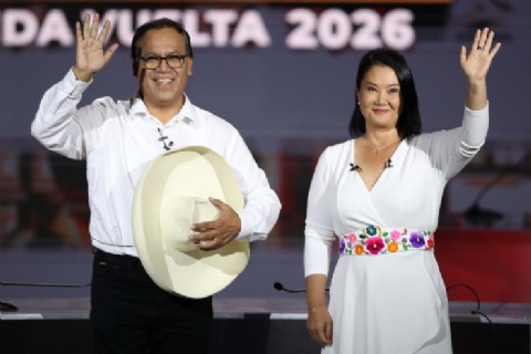 Roberto Sánchez y Keiko Fujimori llegan al balotaje del domingo con una diferencia mínima dentro del margen de error