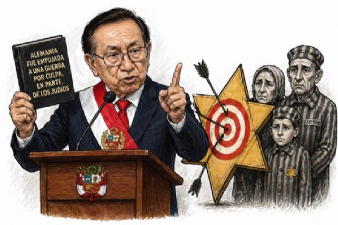 VIDEO | Balcázar desata indignación al culpar a judíos por la Segunda Guerra Mundial y difundir teorías antisemitas