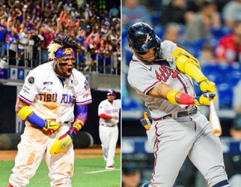 VIDEO | La puracrema.net la saca de homerun con Ronald Acuña Jr