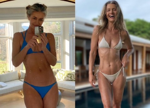 Una ex modelo checa de 57 años fue ridiculizada por "haters" en las redes sociales por posar en bikini