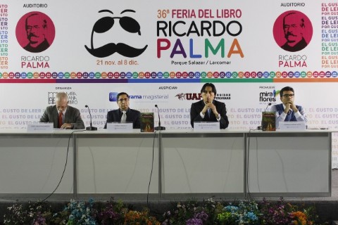 Se viene la Feria del Libro Ricardo Palma, con grandes autores nacionales e internacionales