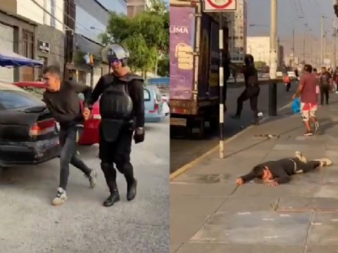 Lima: dos policías mataron a un vendedor ambulante venezolano