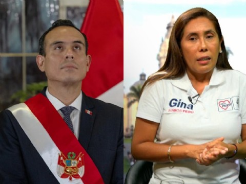 Sin cargo oficial ni función pública: Gina Gálvez, la condenada por negociación incompatible que acompaña a Jerí