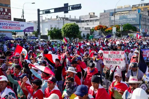 El sur de Perú organiza la segunda "Toma de Lima" contra Boluarte