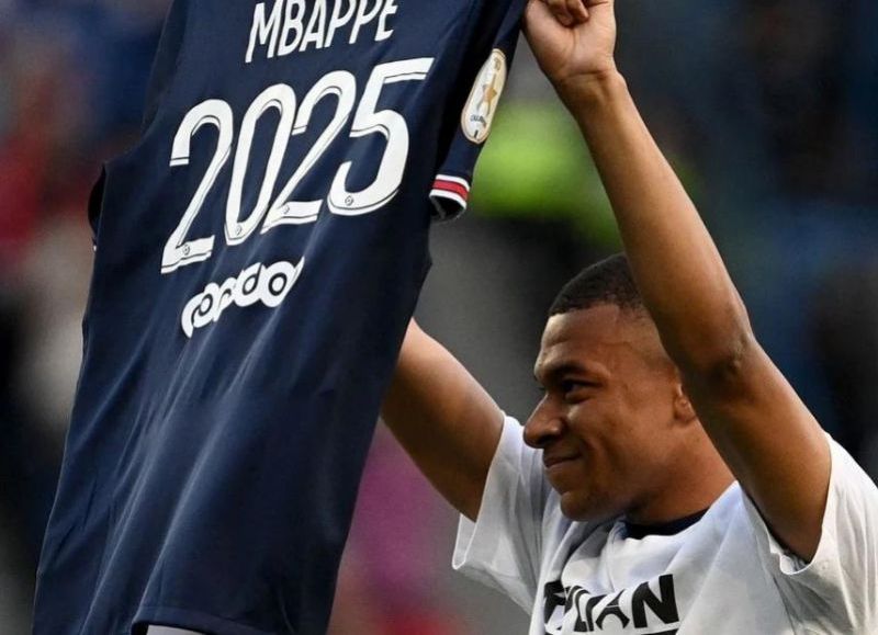 Mbappé renovó con el PSG y generó revuelo en La Liga española