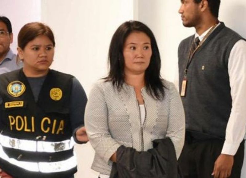 Piden la prisión preventiva de Keiko Fujimori