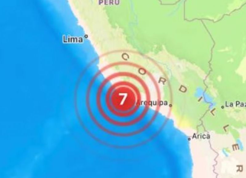 Tres sismos sacudieron Perú en menos de 24 horas y el más fuerte alcanzó una magnitud de 5,2