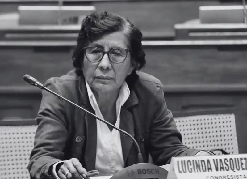 Fallece la congresista Lucinda Vásquez Vela a los 67 años