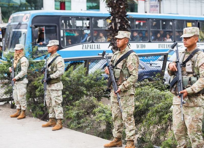 Perú declara el estado de emergencia en Lima y Callao por 30 días ante el avance del crimen