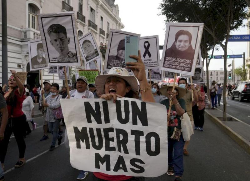 Rechazo contra Dina Boluarte en el sur del Perú llega a 92 por ciento