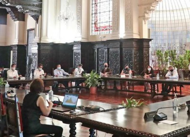 El Gobierno brindó una conferencia de prensa para informar sobre medidas en el contexto pandémico