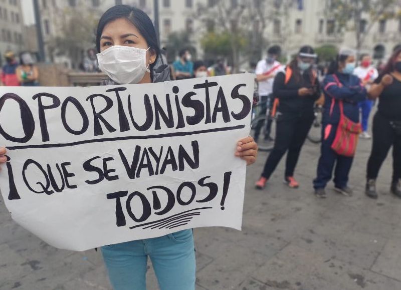 Continúan las manifestaciones en todo el país en rechazo a la clase política y la corrupción