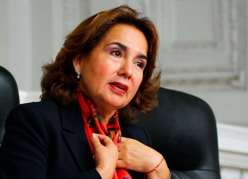 Elvia Barrios, electa presidenta del Poder Judicial se reunió con la titular del Congreso
