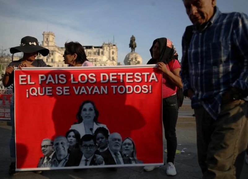 Masivas protestas en Lima contra Boluarte, el Congreso y la fiscal Benavides: "Que se vayan todos"